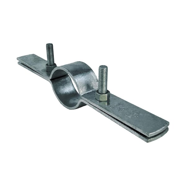 The Plumber's Choice 1-1/2 in. Riser Clamp in Galvanized Steel