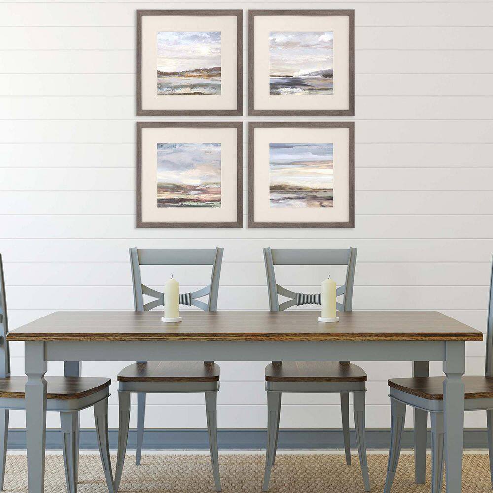 Tirwedd by Duncan 4 Piece Framed 4 Piece Abstract Art Print 20 in. x 20 in. price history on PriceWatchPro