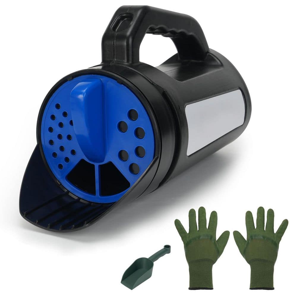 3-Adjustable-Setting Handheld Spreader, 2.5L Capacity, Lightweight and Ergonomic for Multi-Purpose Lawn, Garden price history on PriceWatchPro