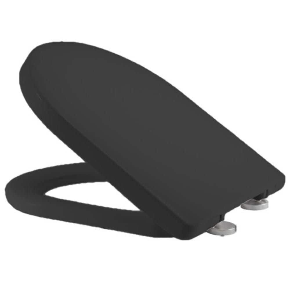 Round Soft-close Toilet Seat in Matte Black for T01 price history on PriceWatchPro
