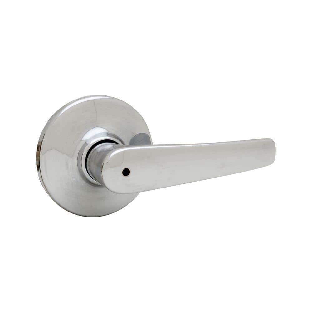 ルーク Kwikset Delta Polished Chrome Privacy Bed/Bath Door Lever 300DL 26