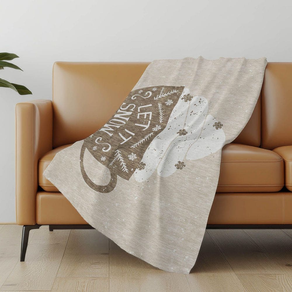 Premium Machine Washable ASB218 Latte 50 in. x 70 in. Sherpa Throw Blanket price history on PriceWatchPro