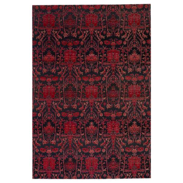 Alistair Red Blue 5 Ft 3 In X 7 6, Home Depot Patio Rugs 5×7