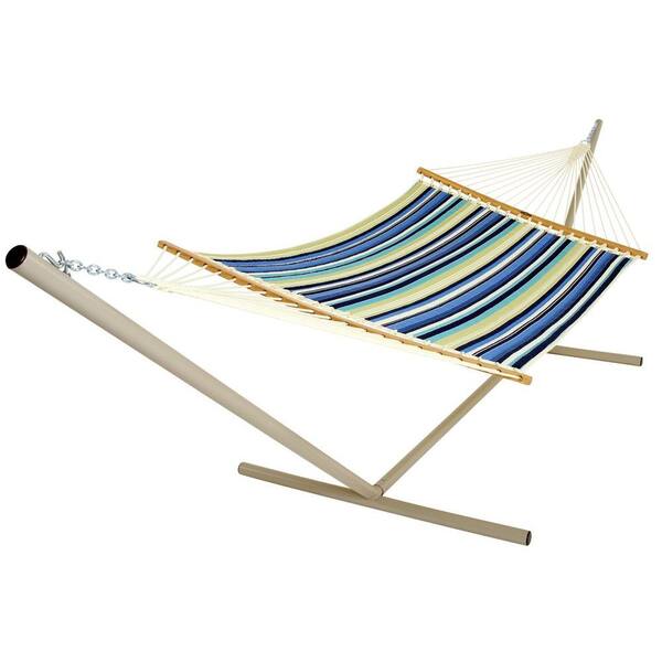 Pawleys Island 13 ft. DuraCord Quilted Hammock Beaches Collection Cabin Stripe Beaches