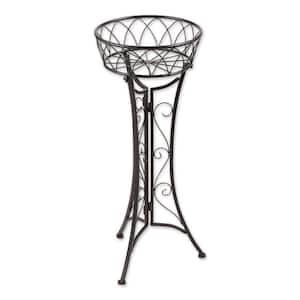 9.25 in. x 9.25 in. x 28 in. Plant Stand (2-Tier)