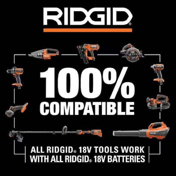 Ridgid 18v usb portable discount power source with activate button