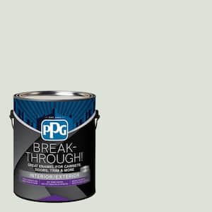 1 gal. PPG1033-1 Salty Breeze Satin Door, Trim & Cabinet Paint
