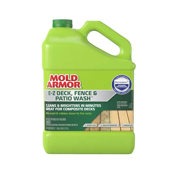 Mold Armor 1 gal. E-Z Outdoor Deck and Fence Wash Mold and Mildew Remover