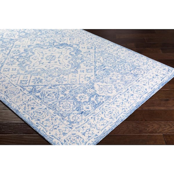 Alexina Pale Blue 6 ft. x 9 ft. Area Rug