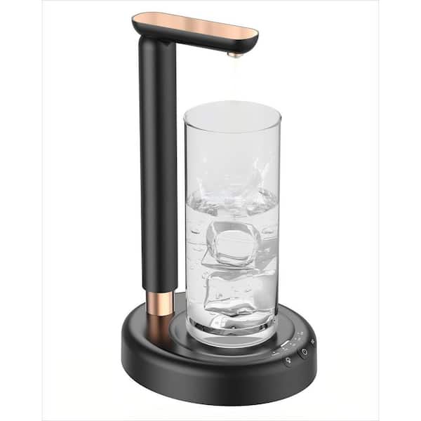 5 Gal. Stainless Steel Desktop Water Dispenser Pump with Adjustable Height for Home, Beverage Serveware