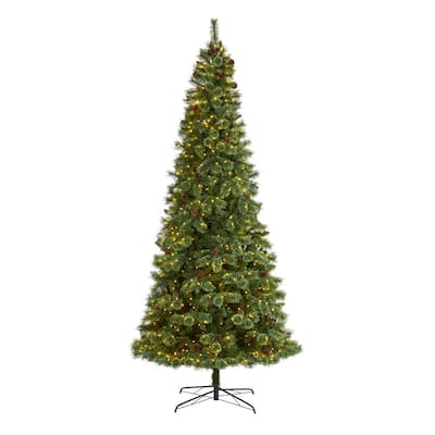 Most Realistic - Pre-Lit Christmas Trees - Artificial Christmas Trees - The Home Depot