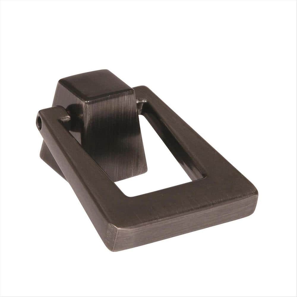 Blackrock 1-13/16 in. (46mm) Modern Gunmetal Triangle Cabinet Pendant