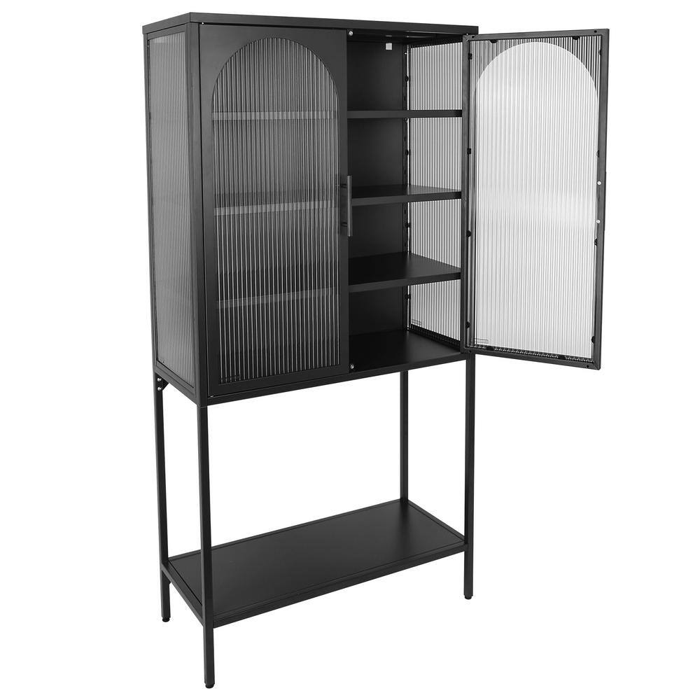 Upc 706767562156 31 5 in w x 13 8 in d x 63 in h bathroom black
