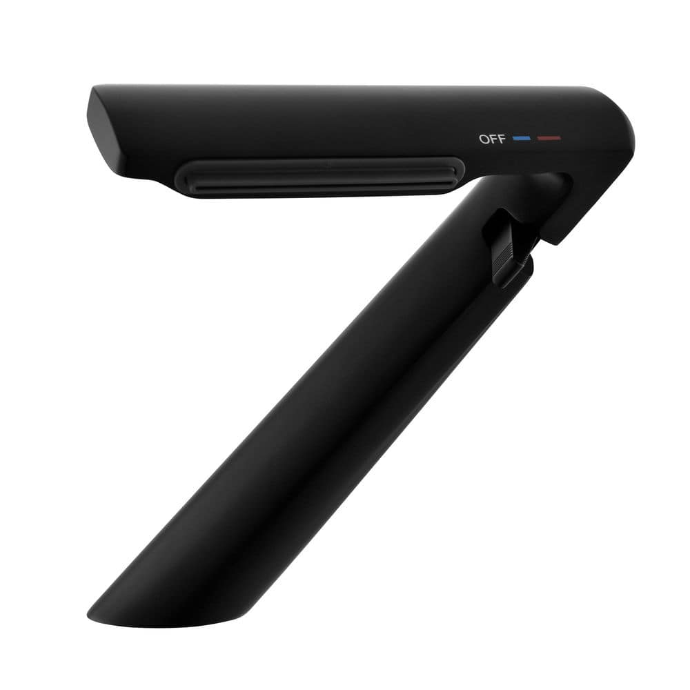 Bathroom Sink Faucet 7-Shaped Single-Handle Single Hole in Black price history on PriceWatchPro