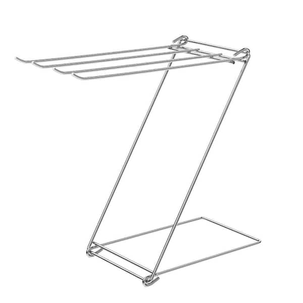 9.6 in. H x 5.1 in. W x 8.3 in. D Kitchen Towel Holder Stand with Countertop and Hanging Towel Bar for Bathroom (1-Pack)