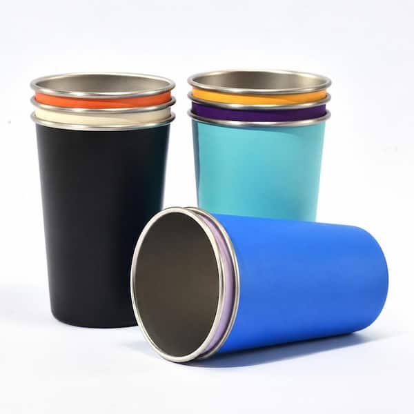 16 oz. Plastic Shatterproof Beer Can (Set of 8)
