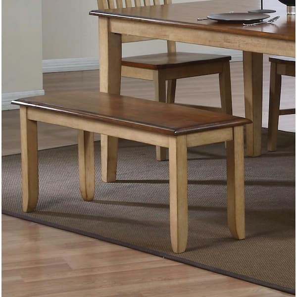 Natural wood dining bench new arrivals