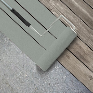 1 gal. #PPU12-14 Verdigris Textured Low-Lustre Enamel Interior/Exterior Porch and Patio Anti-Slip Floor Paint