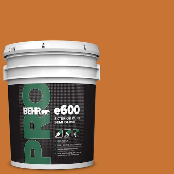 BEHR PRO 5 gal. #S-H-270 October Semi-Gloss Exterior Paint