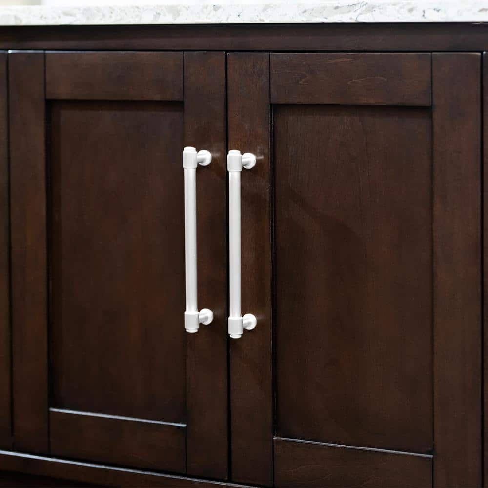 Piper Chrome 6-5/16" Modern Bar Cabinet Pulls