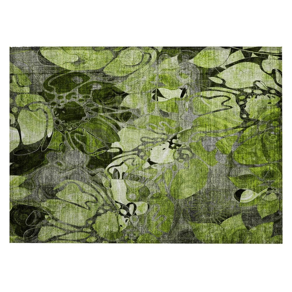 Chantille ACN558 Fern 1 ft. 8 in. x 2 ft. 6 in. Machine Washable Indoor/Outdoor Geometric Area Rug price history on PriceWatchPro