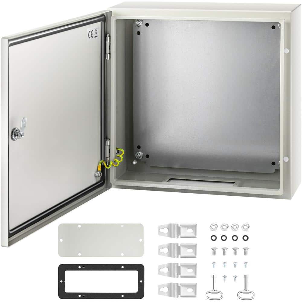 VEVOR Electrical Enclosure 20 in. x 20 in. x 6 in. NEMA 4X Carbon