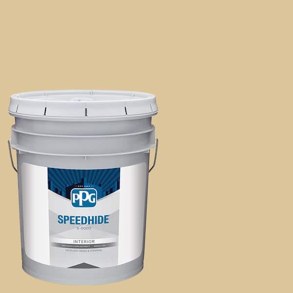 SPEEDHIDE 5 gal. PPG12-12 True Blonde Semi-Gloss Interior Paint