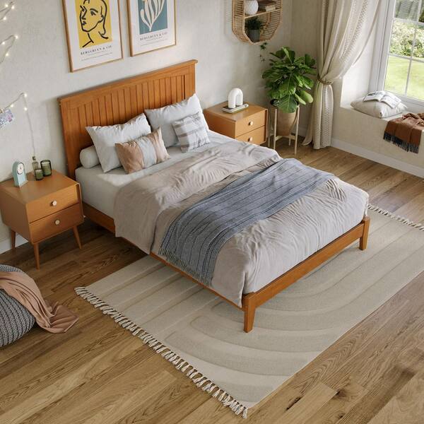 AFI Nantucket Light Toffee Natural Bronze Solid Wood Frame Full