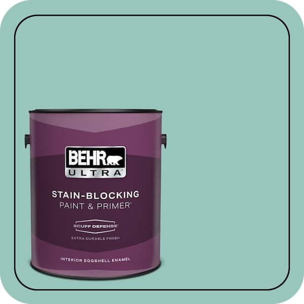 BEHR ULTRA 1 gal. #490D-4 Eucalyptus Leaf Extra Durable Eggshell Enamel Interior Paint & Primer