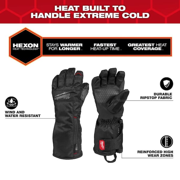 Men's Medium Winter Heated Gloves