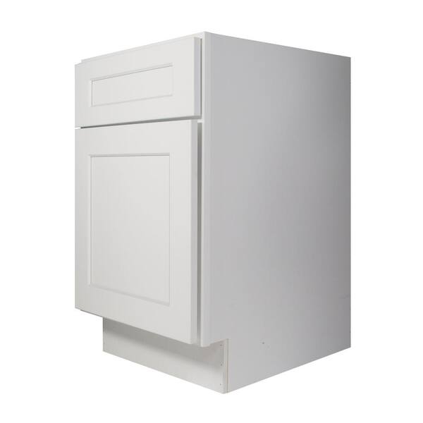 HOMEIBRO Shaker Style Ready to Assemble 2-Drawer File Base Cabinet 18 in. W x 29-1/2 in. H x 21 in. D