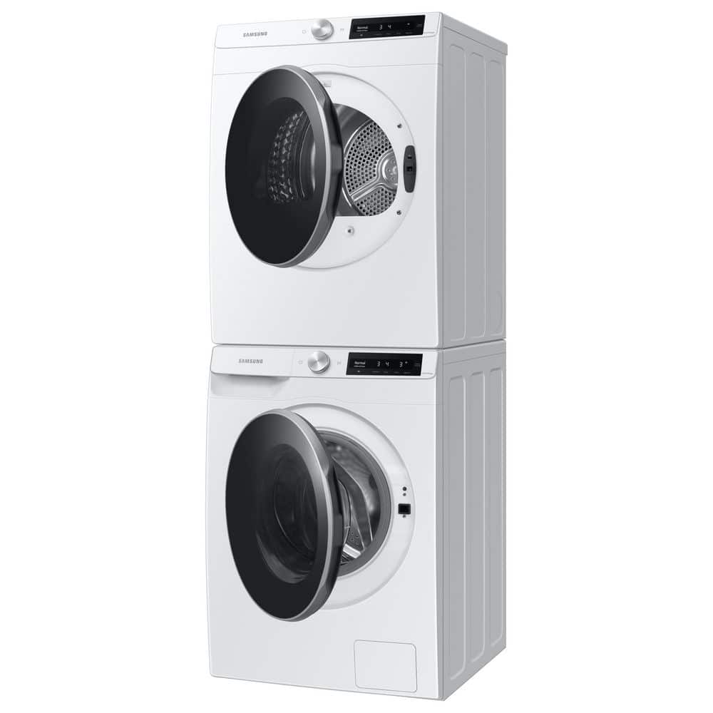 Samsung 4.0 cu. ft. White Smart Electric Dryer with AI Dial