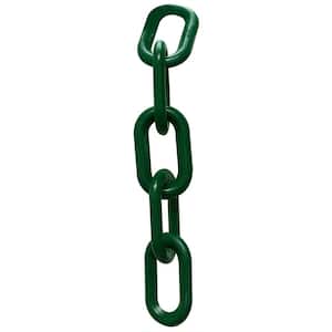 1 in. (#4, 25 mm) x 100 ft. Plastic Chain in Ever Green