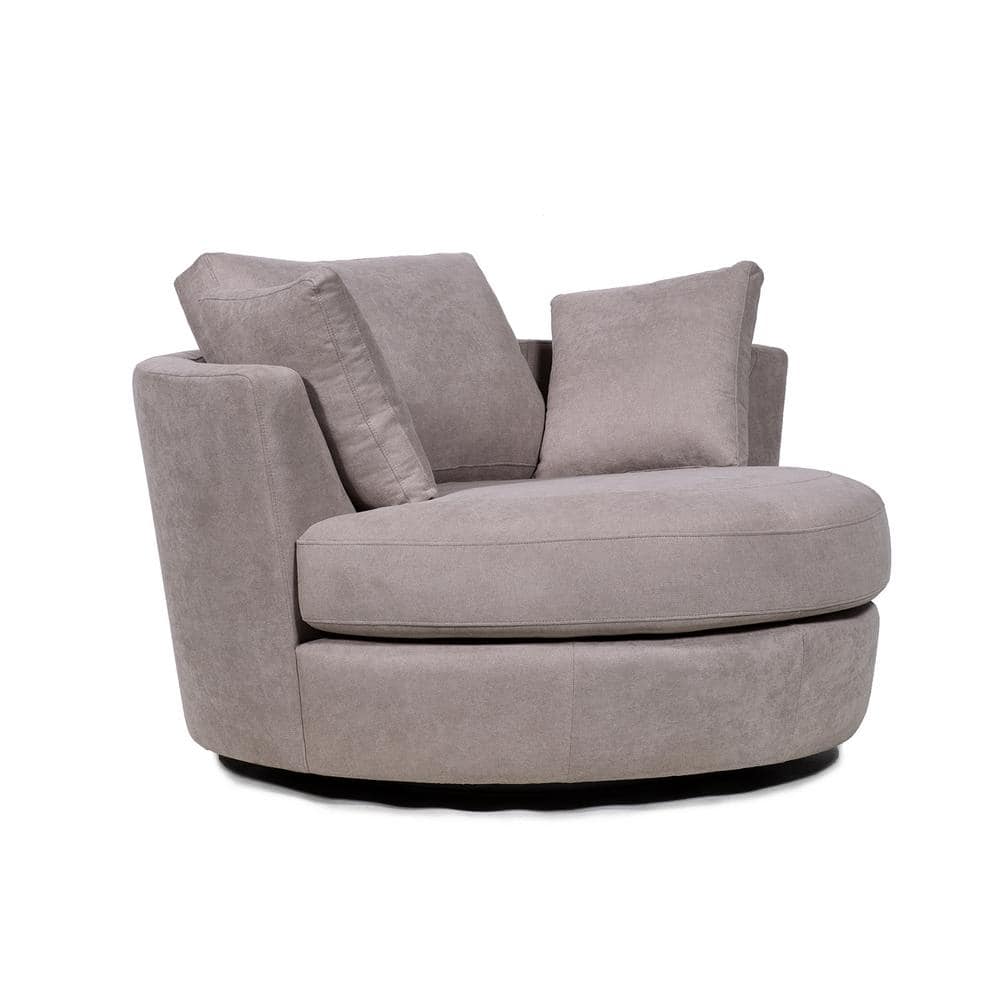 round barrel chair recliner