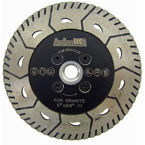 5 in. 2-in-1 Turbo Diamond Blade for Both Cutting and Grinding