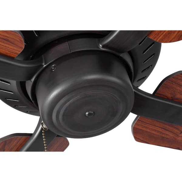 Progress Lighting Drift 32-in Architectural Bronze Indoor Ceiling Fan (4-Blade)