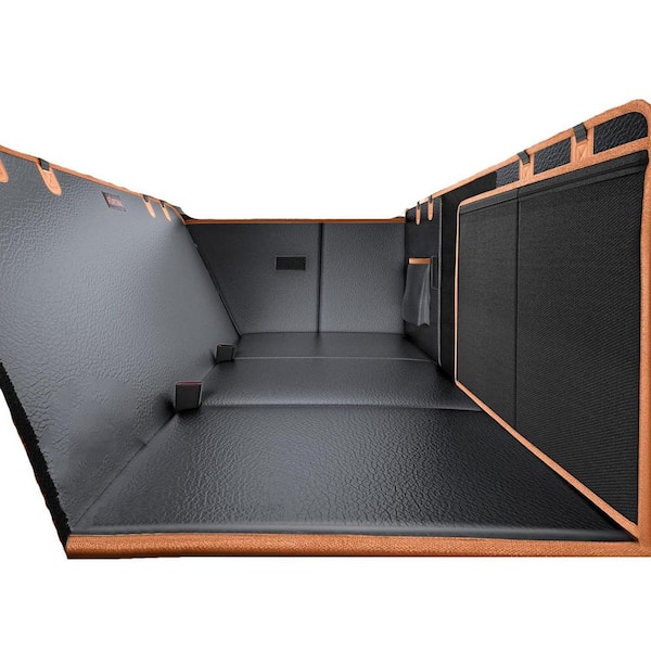 PU Leather Dog Car Seat Cover with Hard Bottom, 400 lbs. Capacity, Waterproof, Large Space for Cars, SUVs, Small Trucks