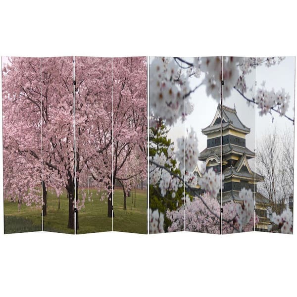 6 ft. Printed 4-Panel Room Divider