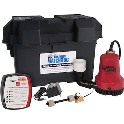 Emergency Battery Backup Sump Pump System