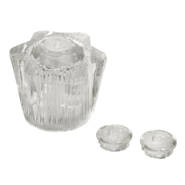 DANCO Replacement Faucet Handle for Stream Way in Clear Acrylic
