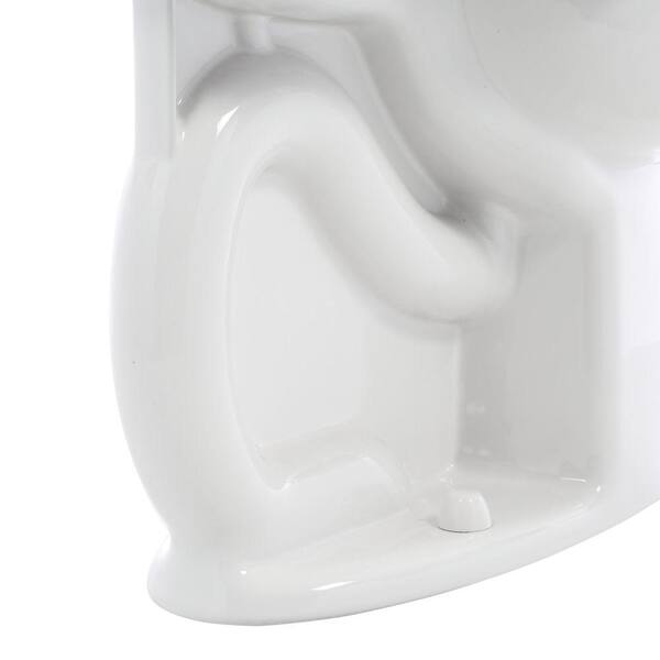 American Standard - H2O Option Siphonic Dual Flush Chair Height Elongated Toilet Bowl Only in White
