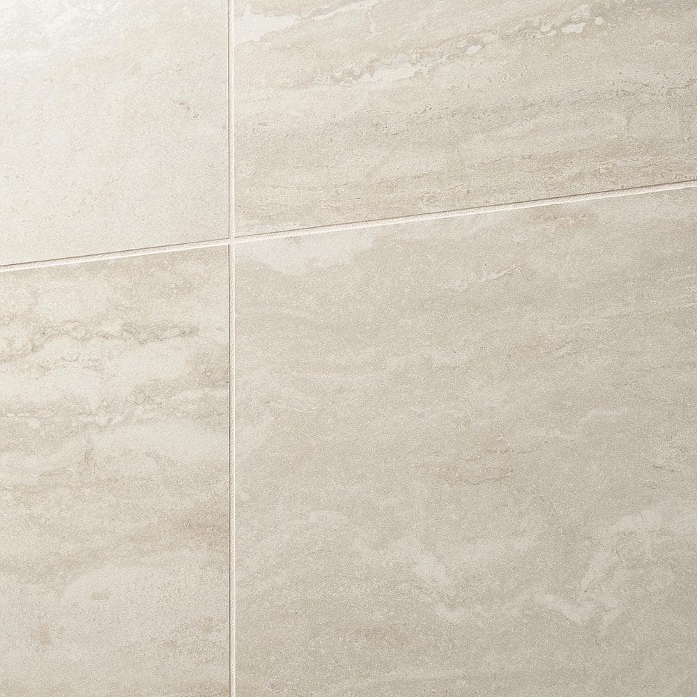 Essential Beige 12" x 24" Porcelain Wall & Floor Tile
