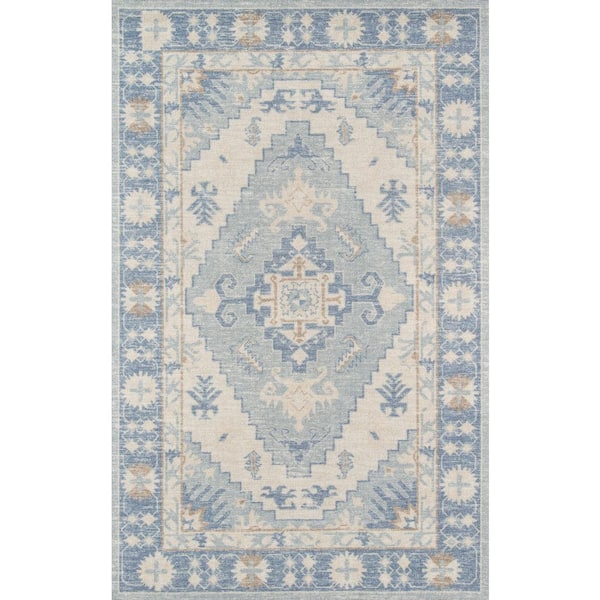 Anatolia ANA-1 Blue 10 ft. x 13 ft. Area Rug