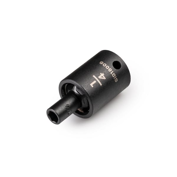 3/8 in. Drive x 1/4 in. 6-Point Universal Joint Impact Socket