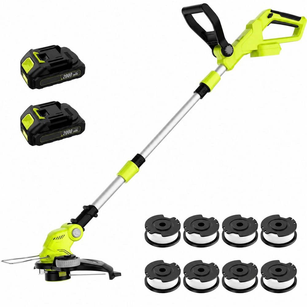 12 in. Grass Shears Cordless Edger Lawn Tool Lightweight String Trimmer Auto Line Feed for Small Yard Garden price history on PriceWatchPro