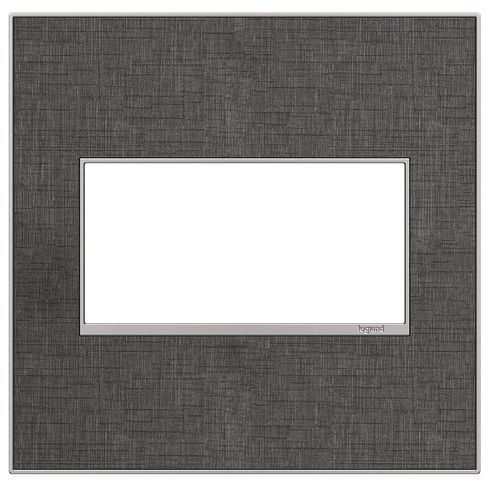 adorne 2 Gang Decorator/Rocker Wall Plate, Slate Linen (1-Pack) price history on PriceWatchPro
