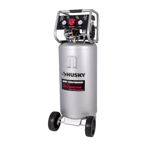 27 Gal. 165 PSI Vertical Electric Quiet Air Compressor