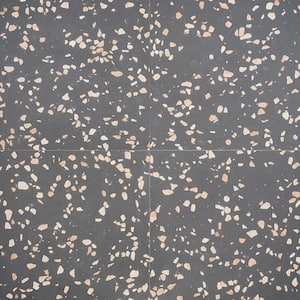 Terra Italia Grande 23.62 in. x 23.62 in. Honed Marble Terrazzo Floor and Wall Tile (3.87 sq. ft./Each)