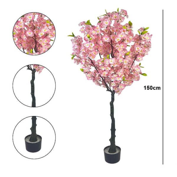 ★OTZ★3300 HI_BLOSSOM MIX CHECK★大人気★ Lighted Cherry Blossom Trees - 8 Ft 10 Ft 13 Ft 16 Ft Tall