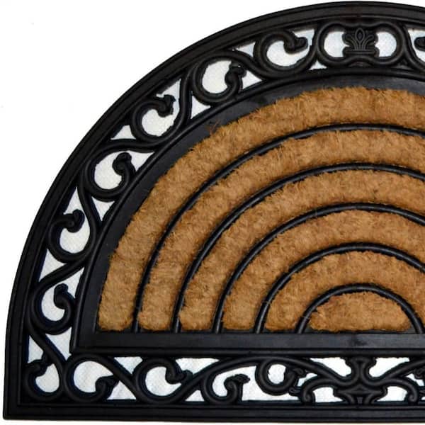 30 in. x 18 in. Coir;Rubber Outdoor Door Mat